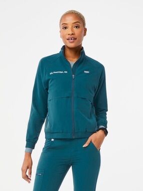 Figs Sydney Scrub Jacket